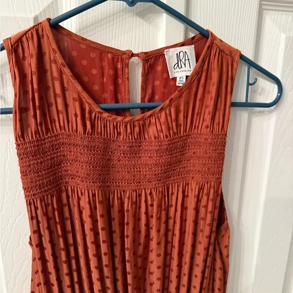 Anthropologie dRA Terracotta Jumpsuit - Picture 5 of 7